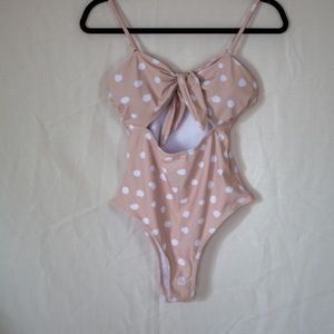 One piece bathing suit